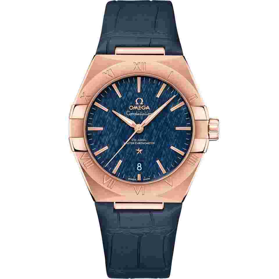 Omega Constellation
2025 New Constellation Blue Dial Sedna gold 39 mm