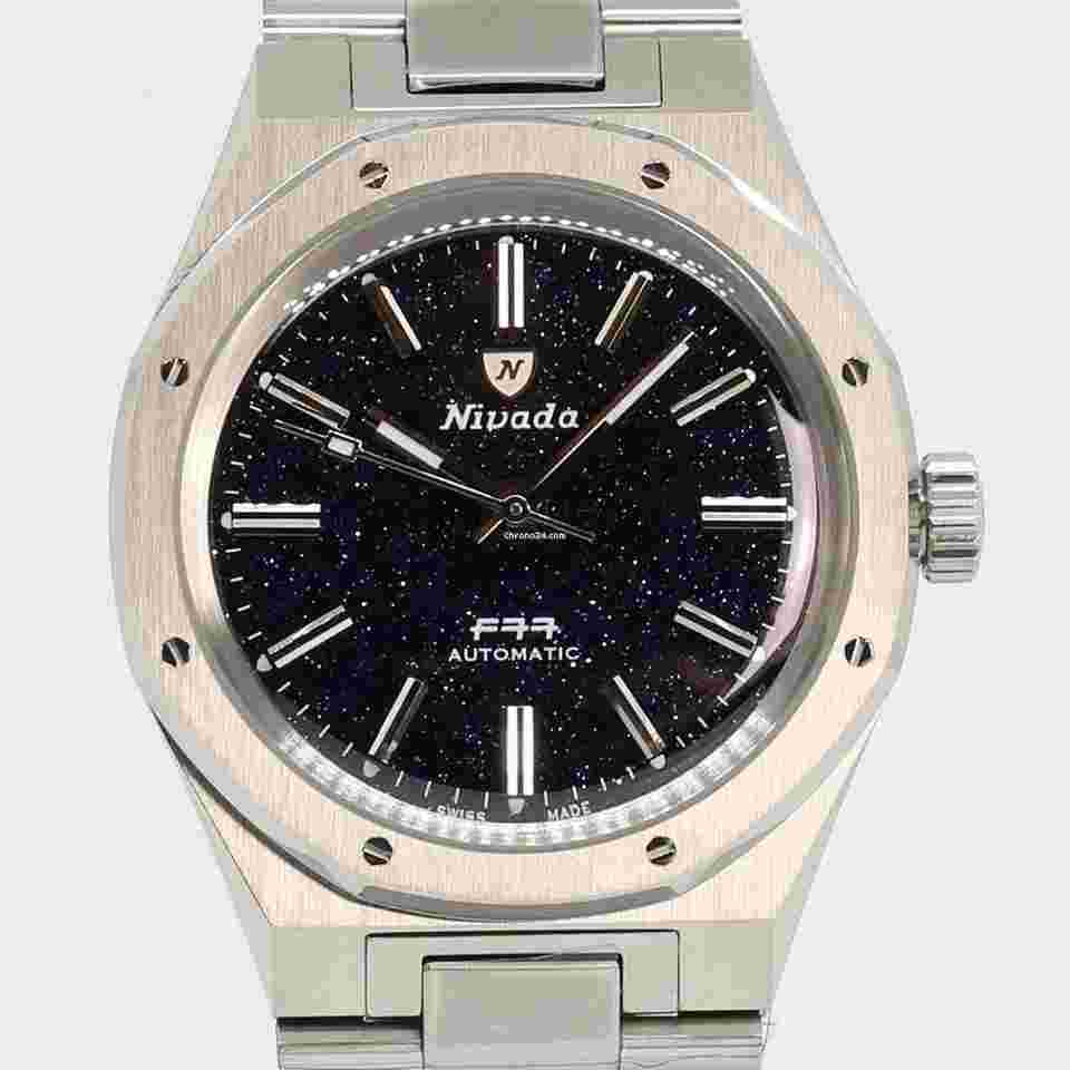 Nivada
                           
                                 Grenchen F77 Dark Blue Avanturine IN STOCK OFFICIAL DEALER