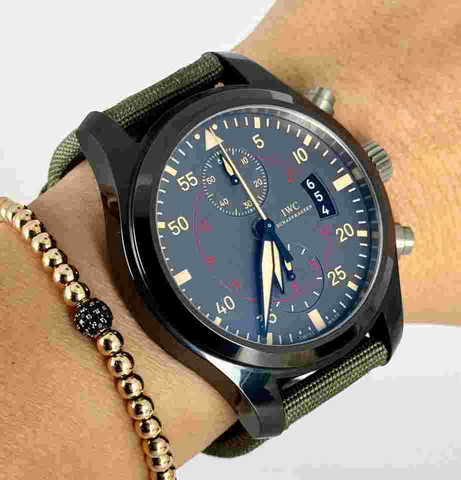 IWC Pilot Chronograph Top Gun Miramar
Box & paper Like new