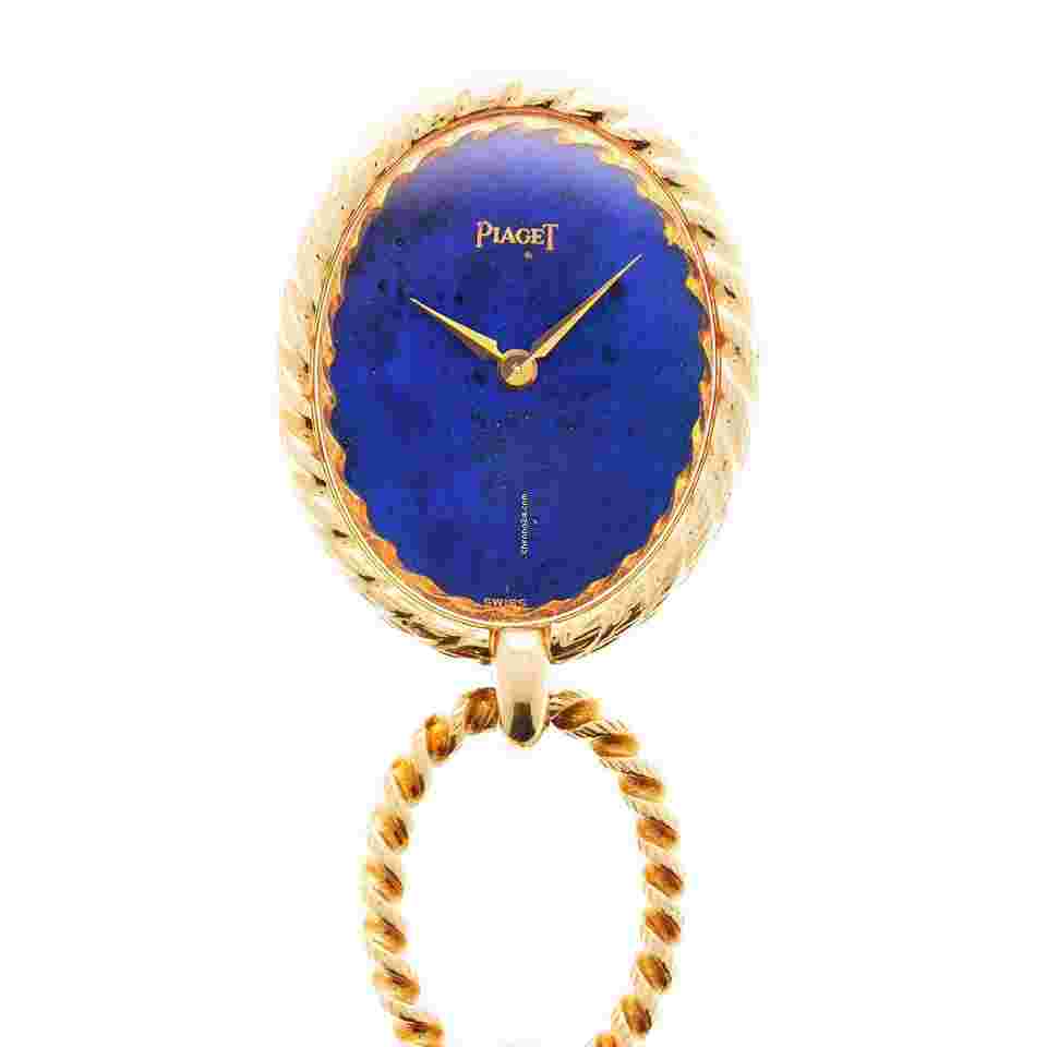 Piaget
Yellow Gold Lapis Pendent Necklace Watch