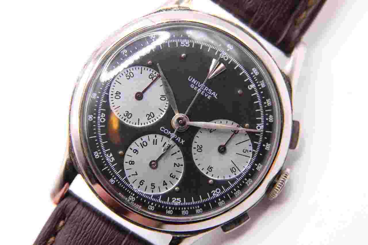 Universal Genève Compax
22522 Manual winding 1950 Steel Good