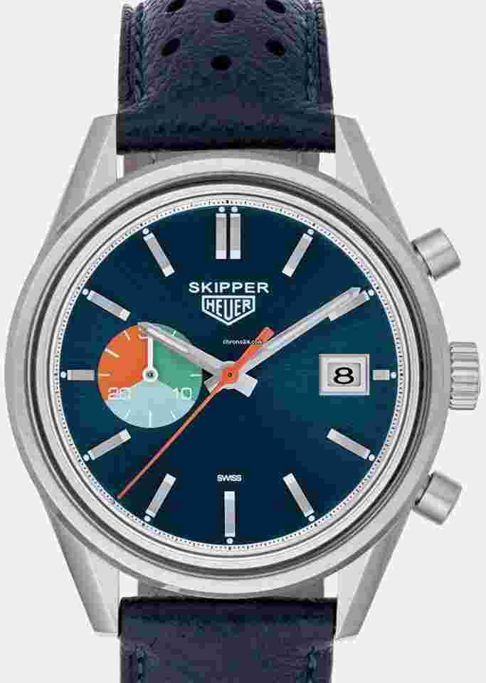 TAG Heuer Carrera
                           
                                 7754 Limited Edition 125 Pcs Carrera Skipper 'Skipperera' For HODINKEE Emil Mosbacher America’s Cup
