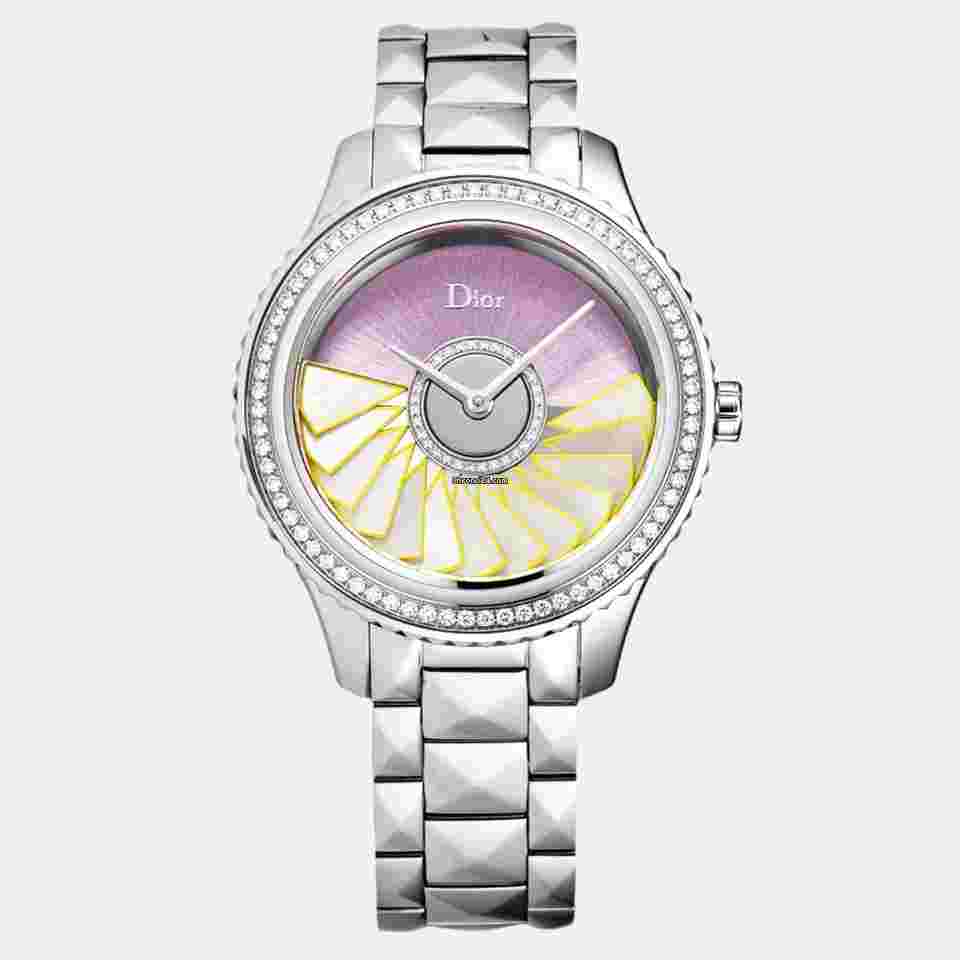 Dior VIII
Grand Bal Plisse Soleil Diamond Stainless Steel 36mm Ladies Automatic Watch