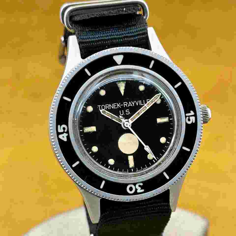 Blancpain
Fifty Fathoms Tornek Rayville TR-900 Military USA Vintage