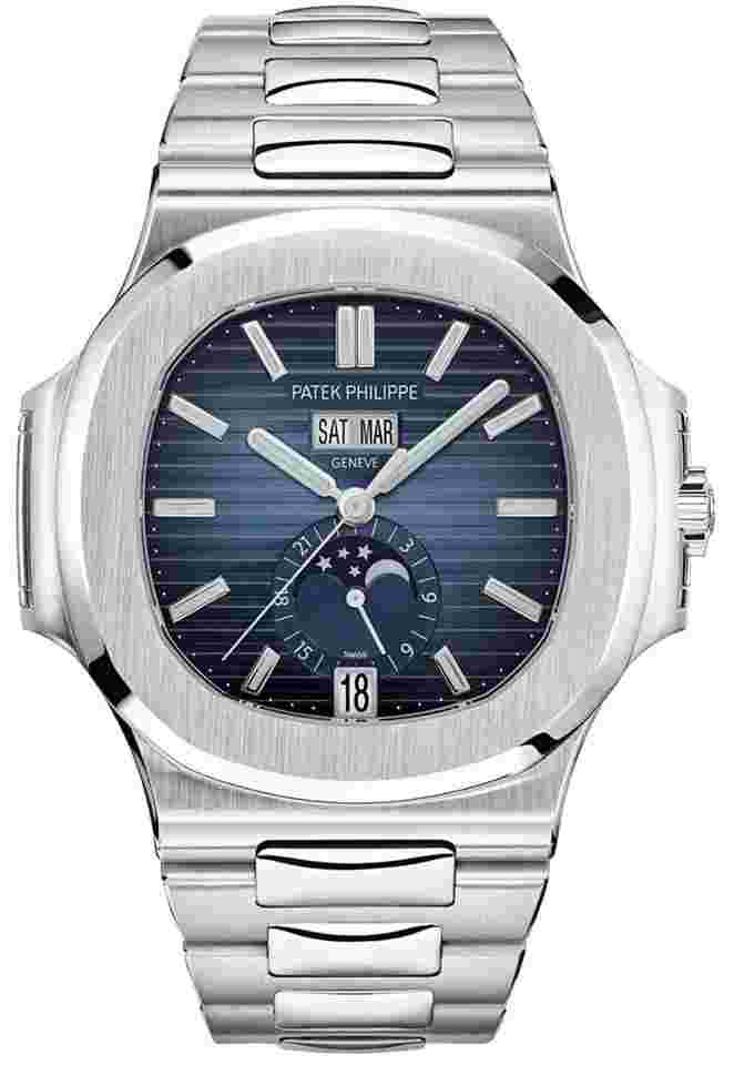 Patek Philippe Nautilus
Annual Calendar Moonphase 5726/1A-014