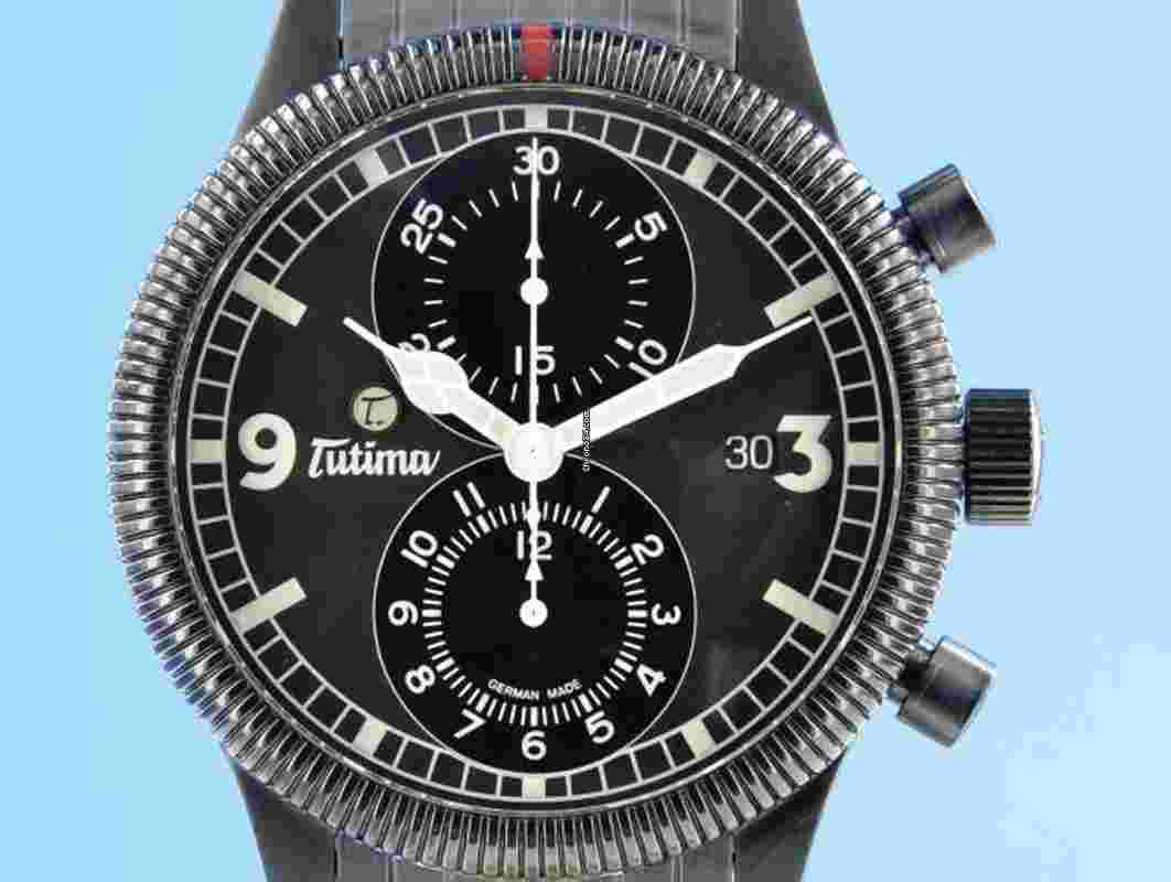 Tutima Grand Classic
Black Chronograph