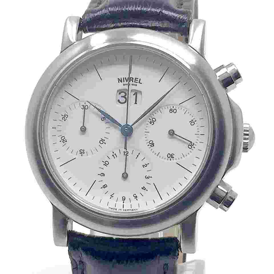 Nivrel (revisioned & almost new) Big Date Chronograph Automatic Full-Set 581.001 QQQI