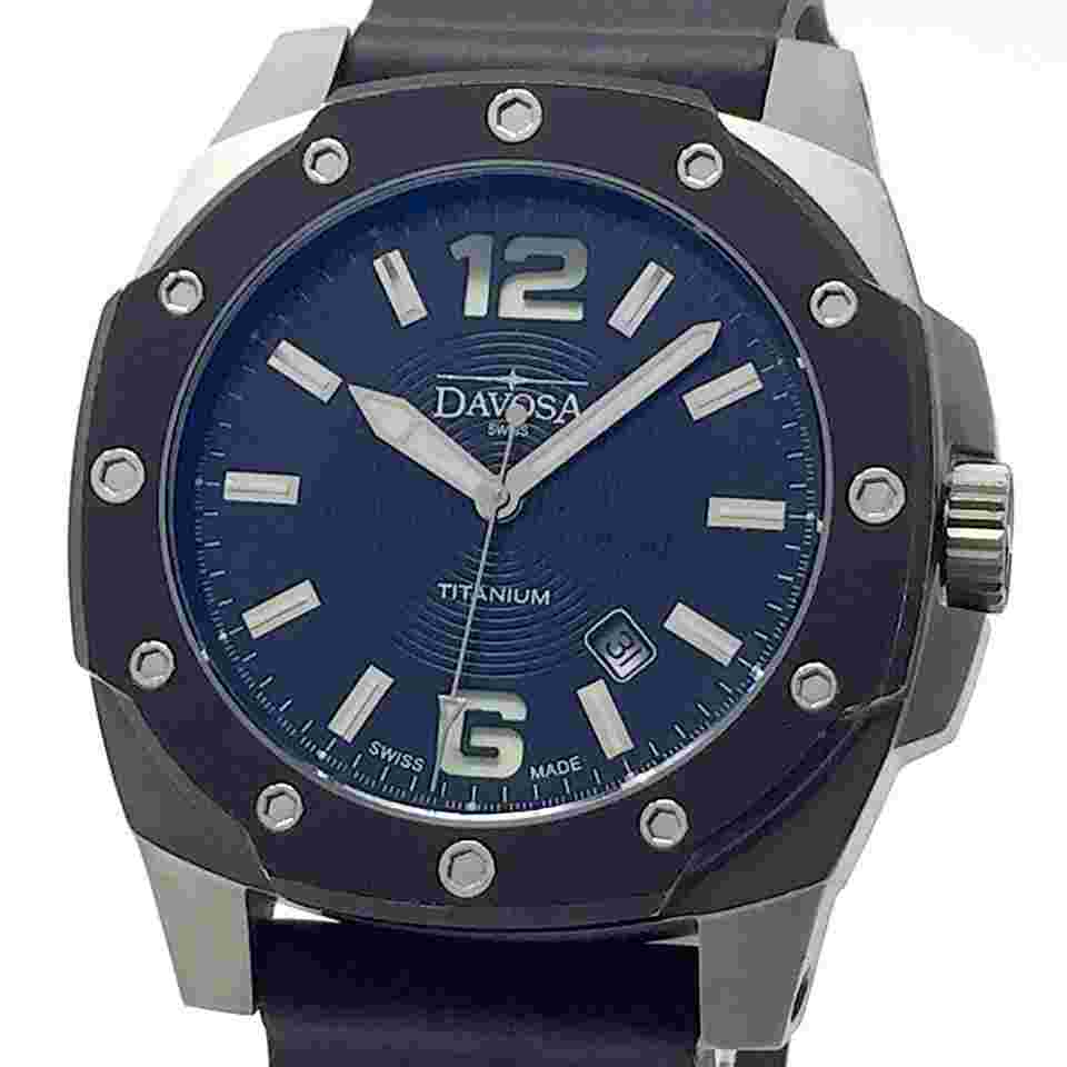 Davosa Titanium (revisioned & almost new) Titanium XXL 46mm Automatic Full-Set QQII