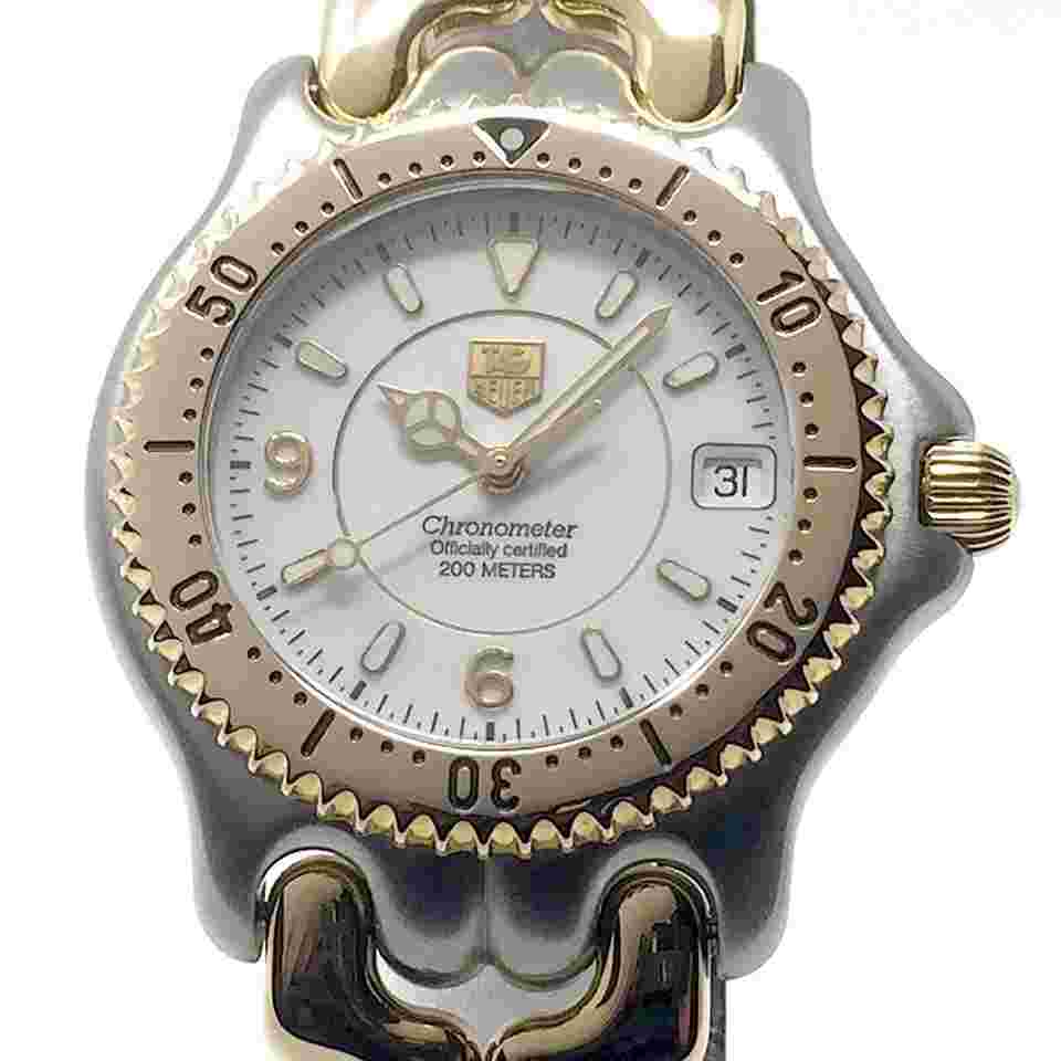TAG Heuer (like new & unworn) 18kt Gold S/EL Chronometer Link Automatic WG5120 CCCC
