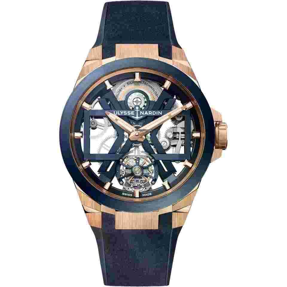 Ulysse Nardin
2025 New Blast Tourbillon Blue Dial Titanium with 18K Rose Gold 45 mm