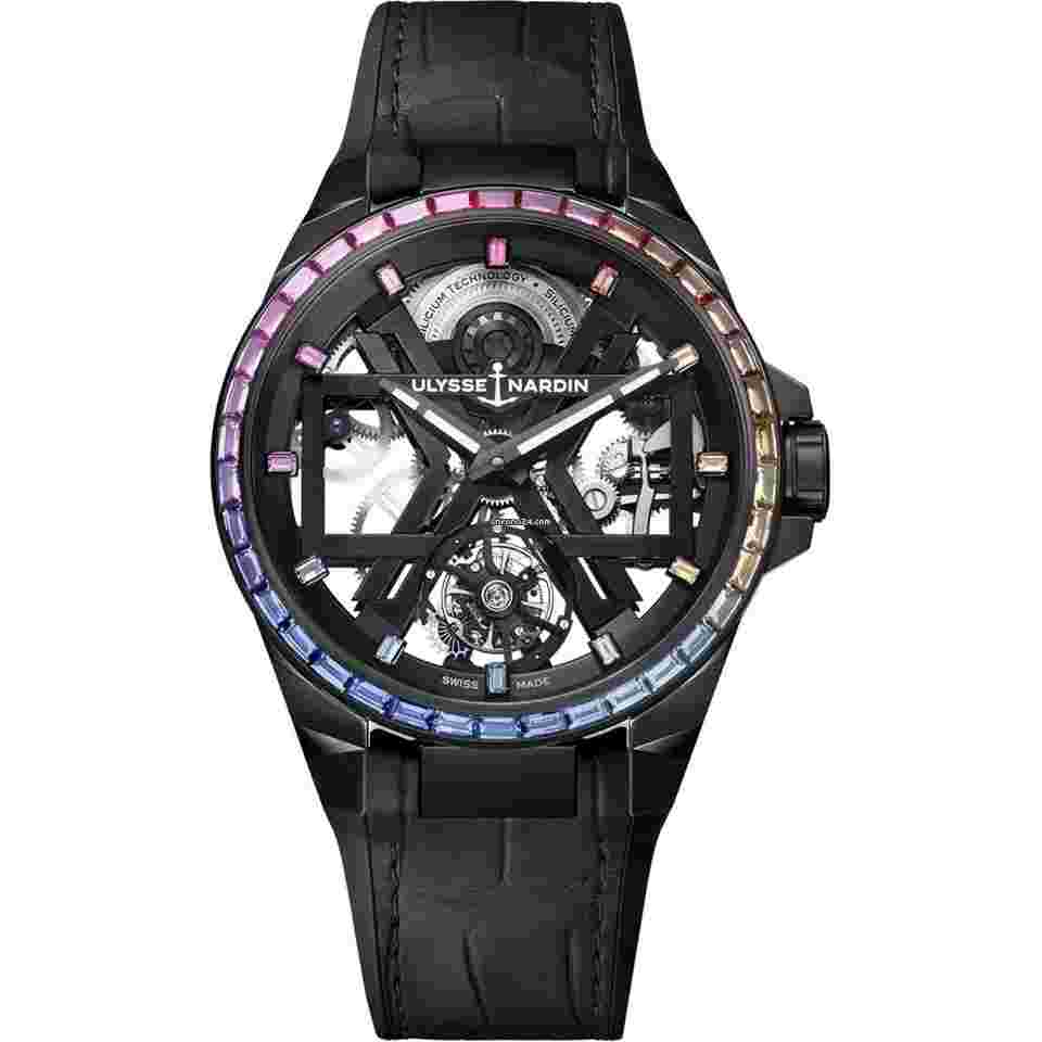 Ulysse Nardin
2025 New Blast Tourbillon Rainbow Black Dial Titanium 45 mm