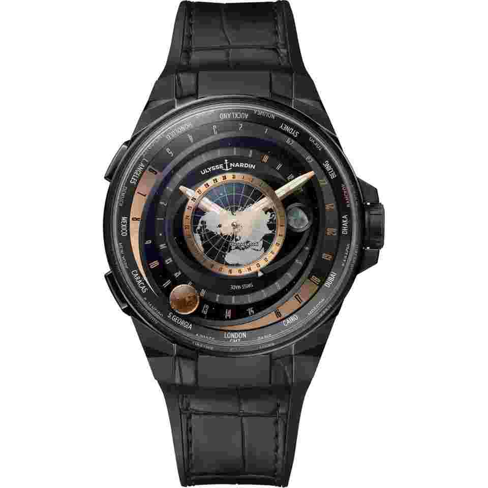 Ulysse Nardin Moonstruck
2025 New Blast Moonstruck Earth Dial Titanium with Ceramic 45 mm