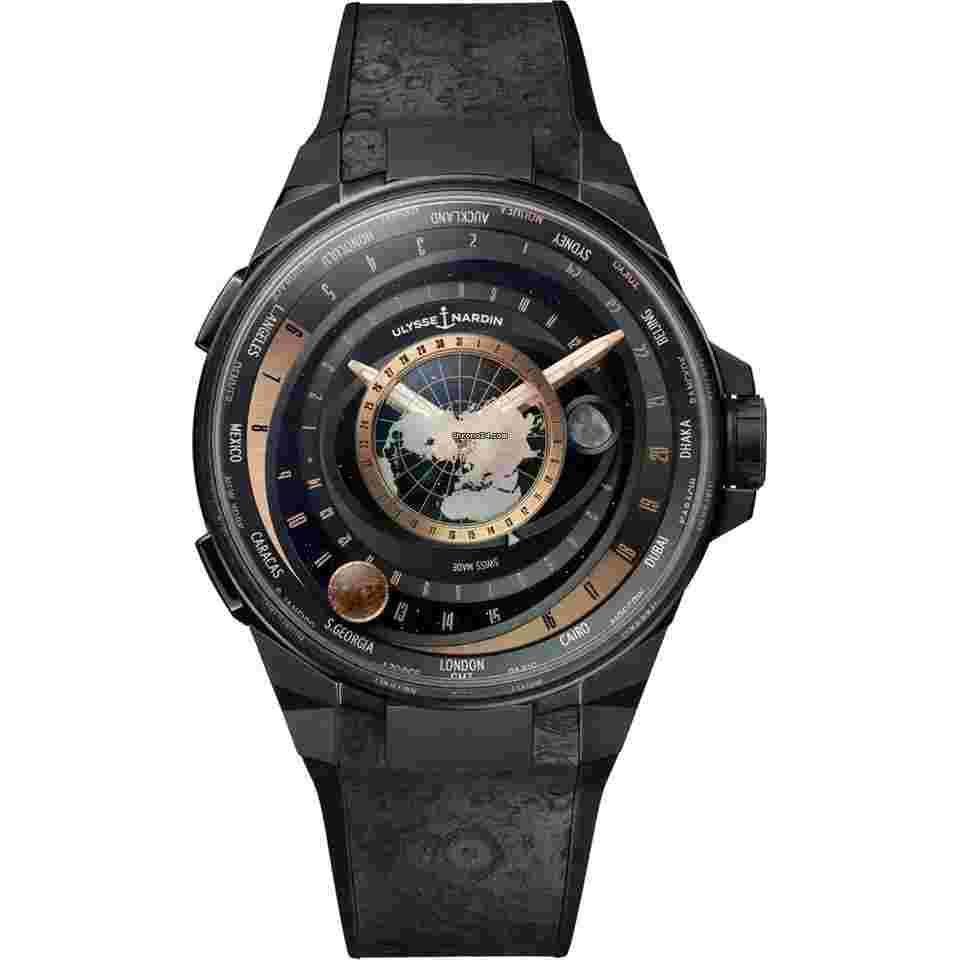 Ulysse Nardin Moonstruck
2025 New Blast Moonstruck Earth Dial Titanium with Ceramic 45 mm