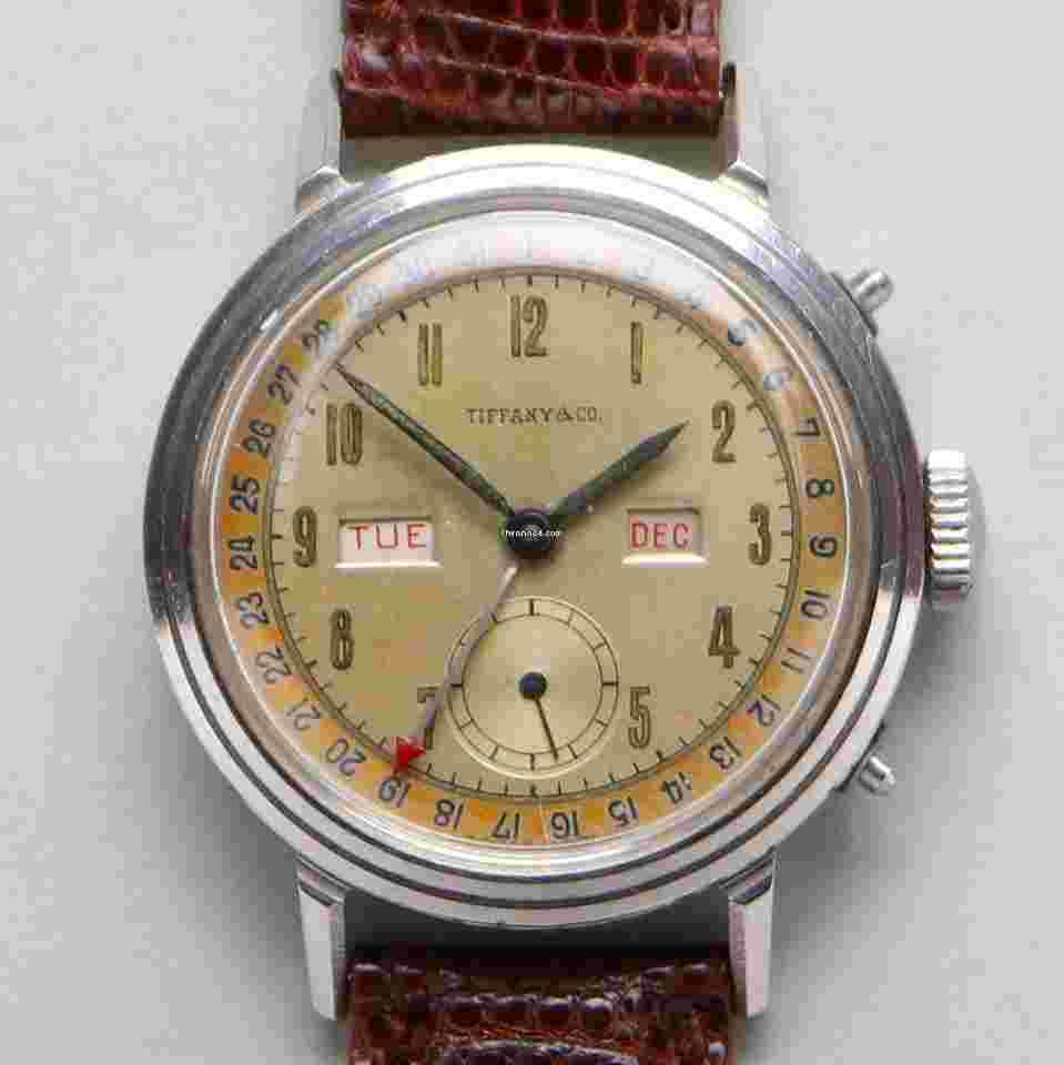 Movado
Tiffany & Co. Triple Date Calendar Watch Ref. 14788 – 1950 stainless steel