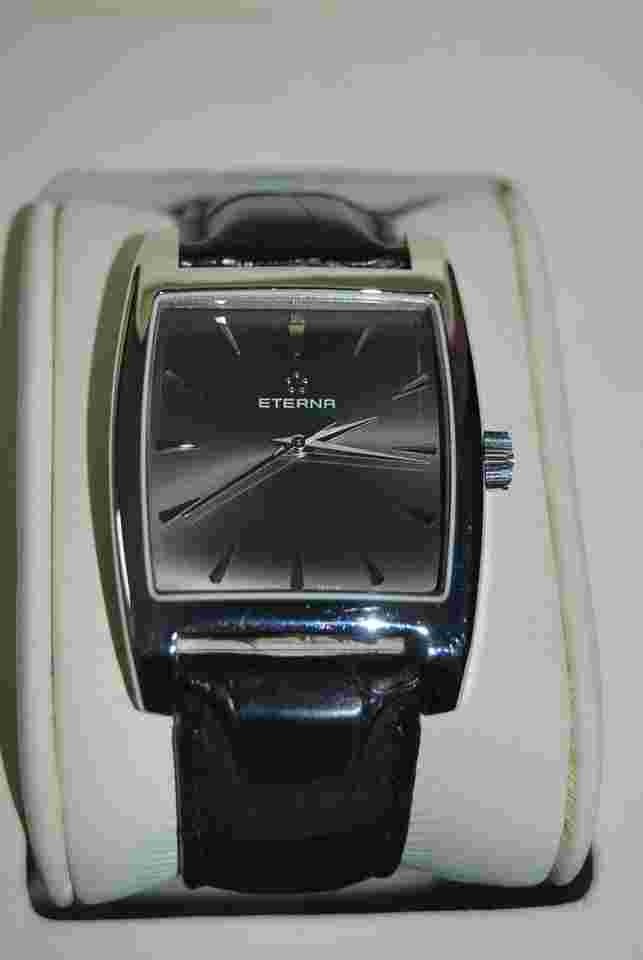 Eterna Madison Limited Edition 7710.67.50.1177 Full Set inkl. Lederband Krokodil grau