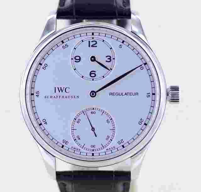 IWC Portuguese Portugieser Regulateur Platinum Limited 43mm Dresswatch Klassiker B+P