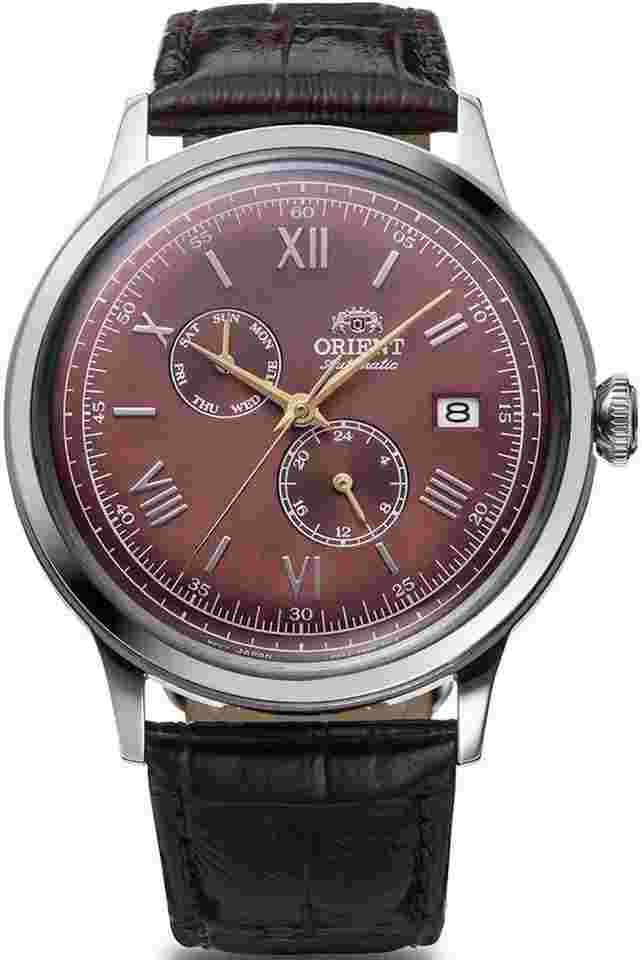 Orient Bambino
RA-AK0705R 40.5mm 30m WR automatic men’s watch leather band (hand-winding