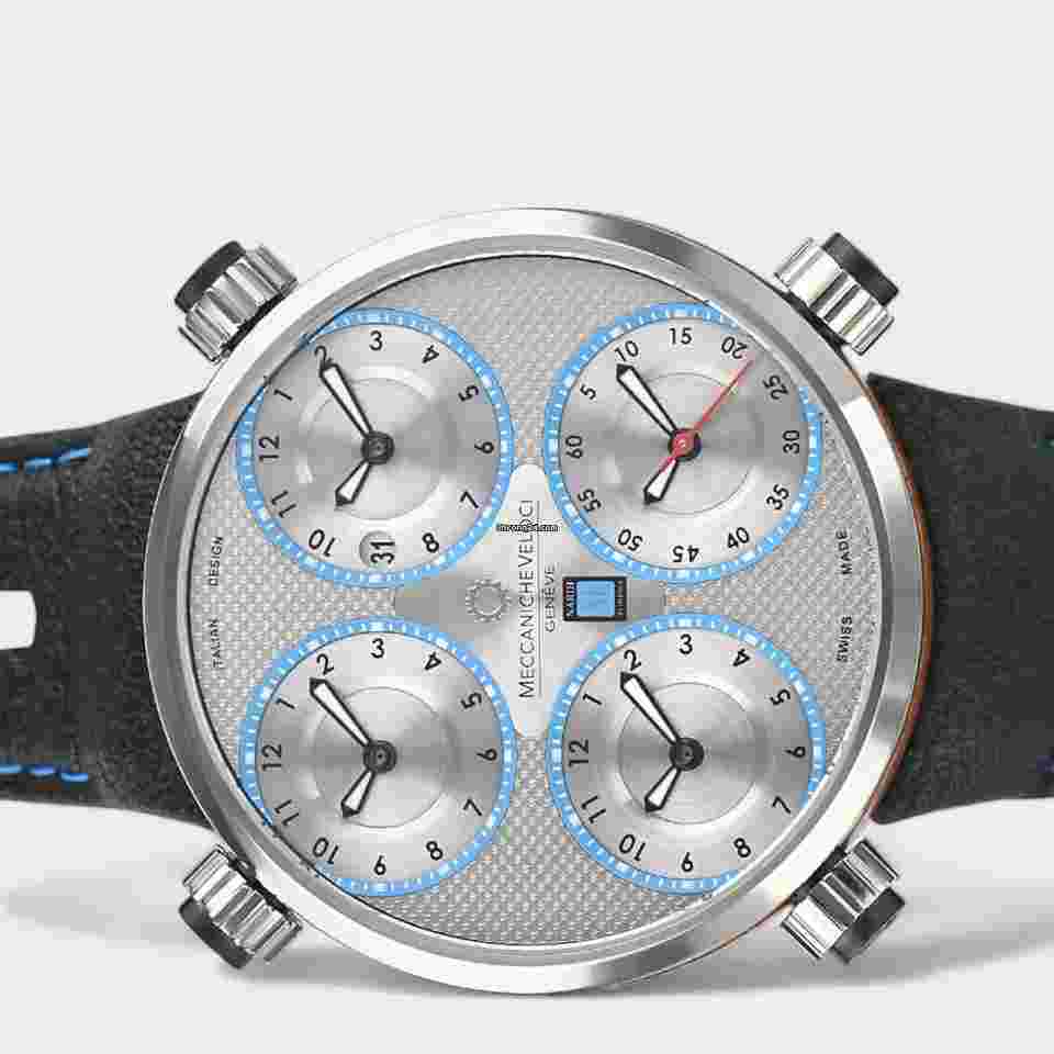 Meccaniche Veloci
                           
                                 Quattro Valvole Nardi Limited Titanium Mahogany Wood GMT Date 49mm/Box&Papers W10NV1NE