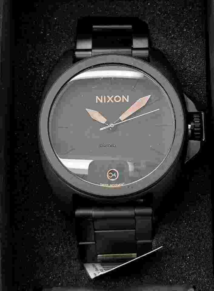 Nixon
Anthem Matte Black Stainless Steel Men's Swiss Quartz Watch A396957