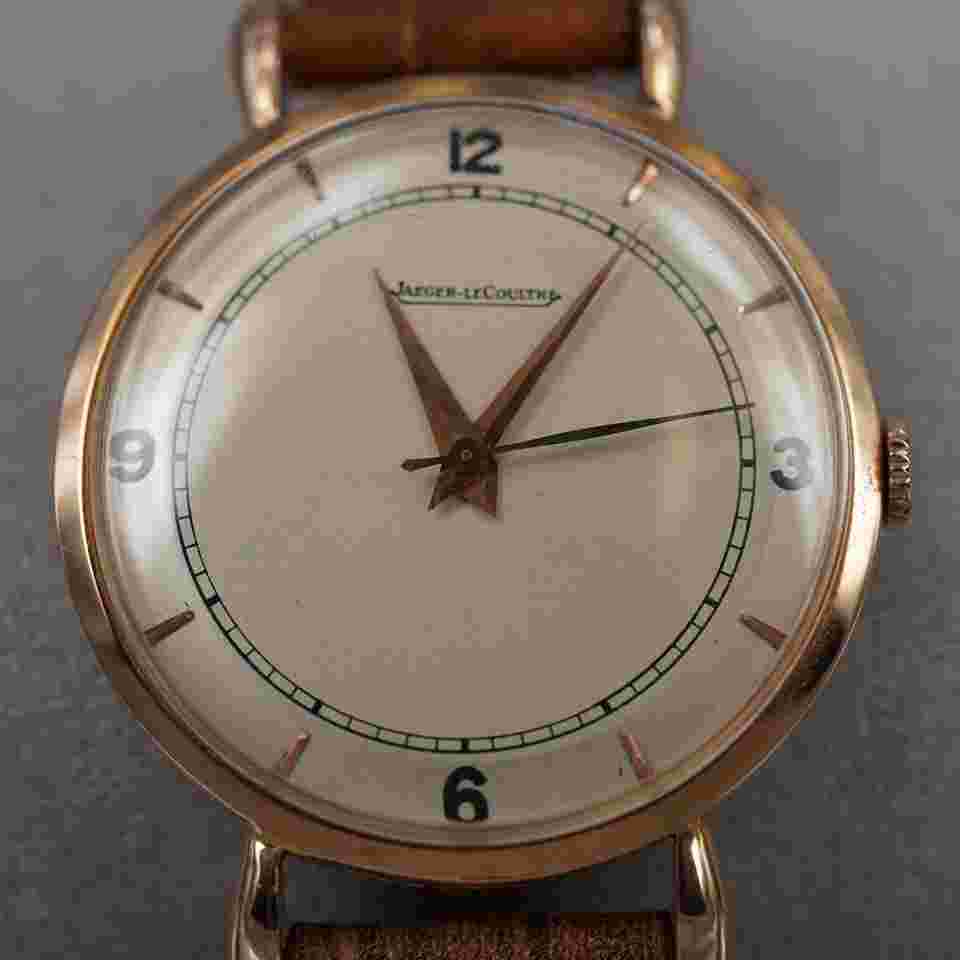 Jaeger-LeCoultre Vintage 18K Rosegold Vintage Sammleruhr im Top-Zustand