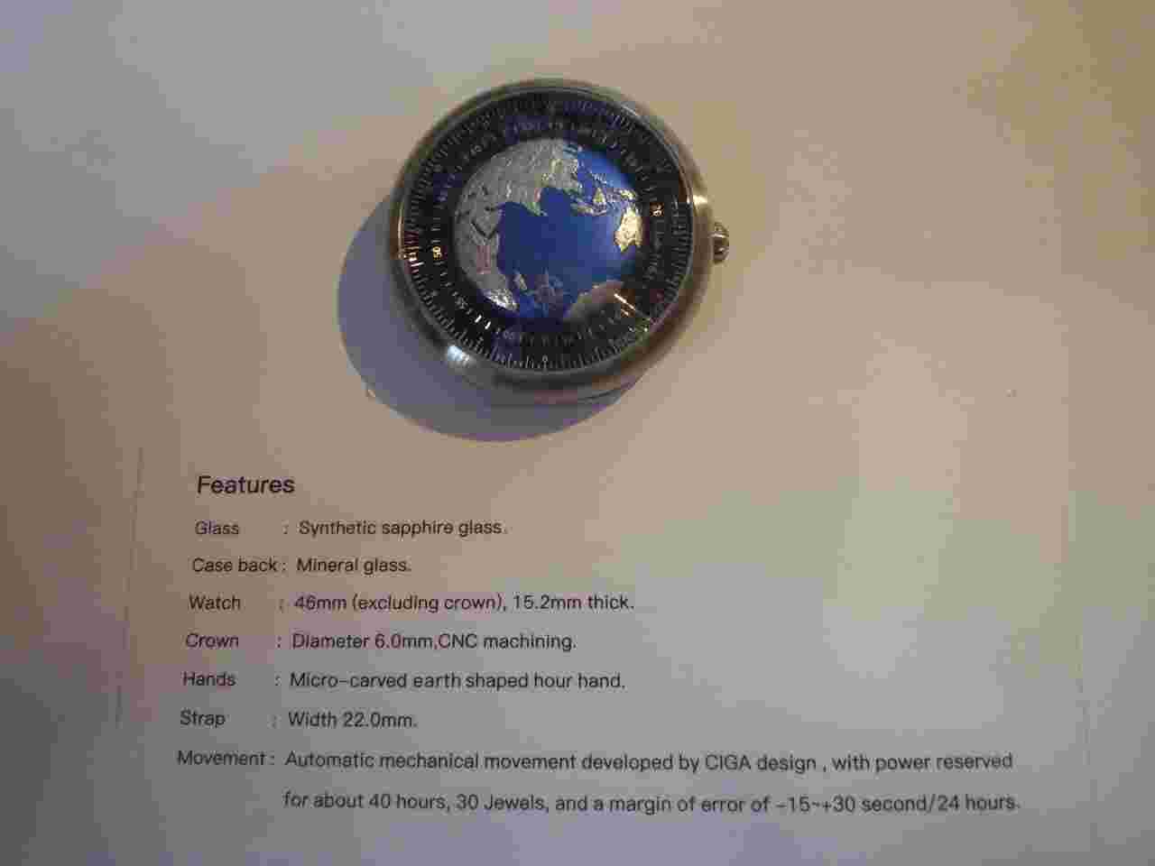CIGA BLUE PLANET U SERIES BRAND NEW IN BOX.