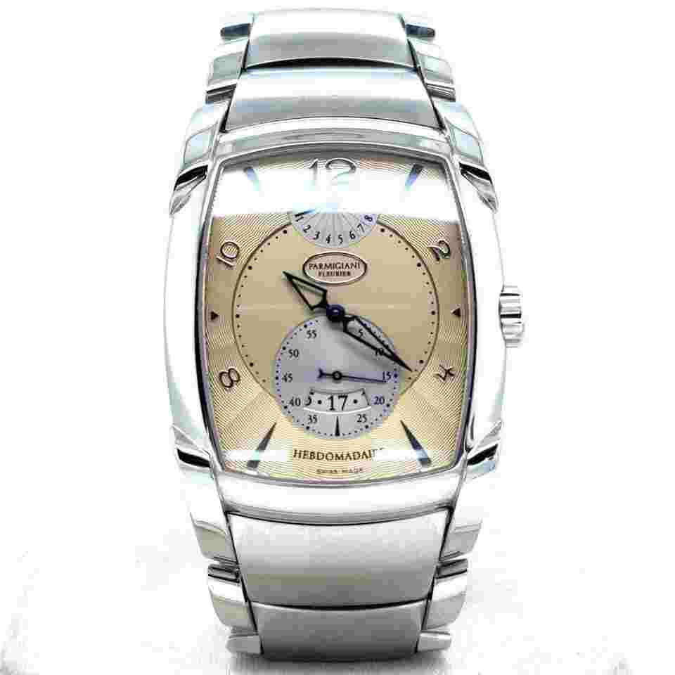 Parmigiani Fleurier Kalpa
XL Hebdomadaire Manual Steel Men's Watch PF003333.01
