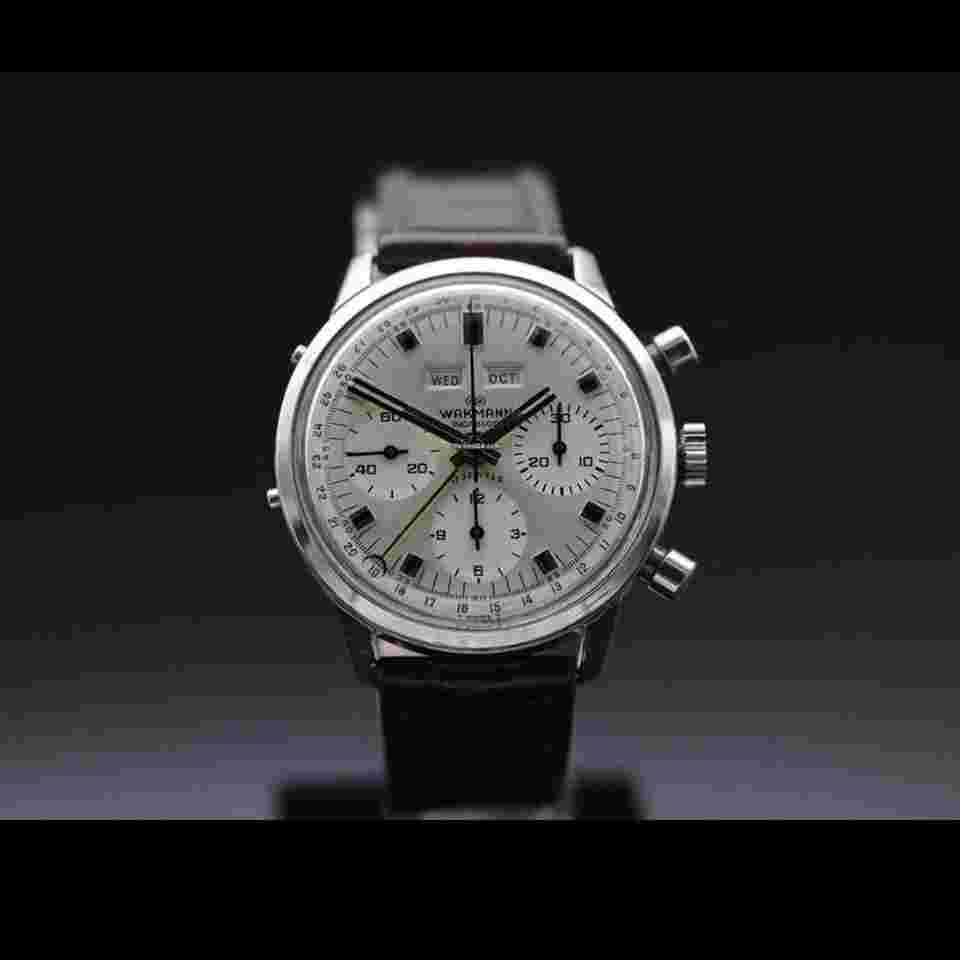 Wakmann Triple Date Chronograph Valjoux 72c/730 kpl Revision