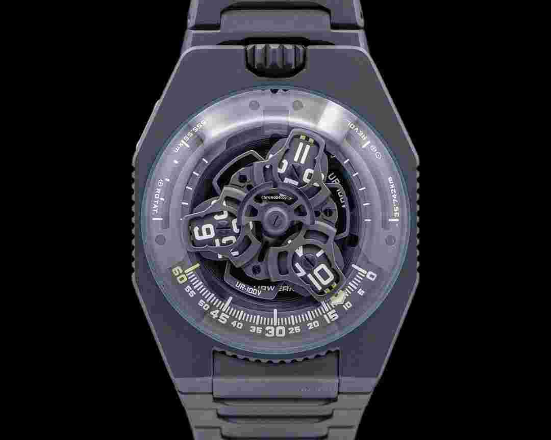 Urwerk
UR-100V Full Black Titanium Jacket LIMITED TO 25 PIECES