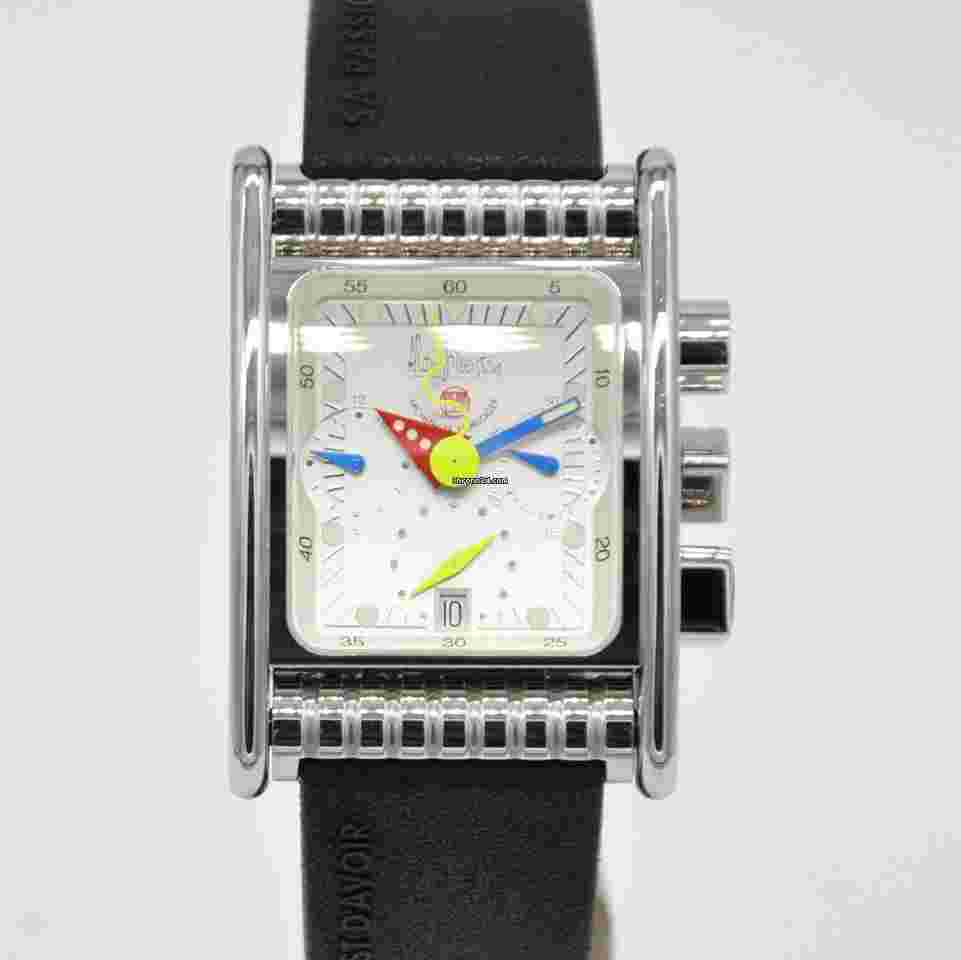 Alain Silberstein
Bolido Krono Square Chronograph LIMITED 33 x 48 mm Rubber + Bracelet