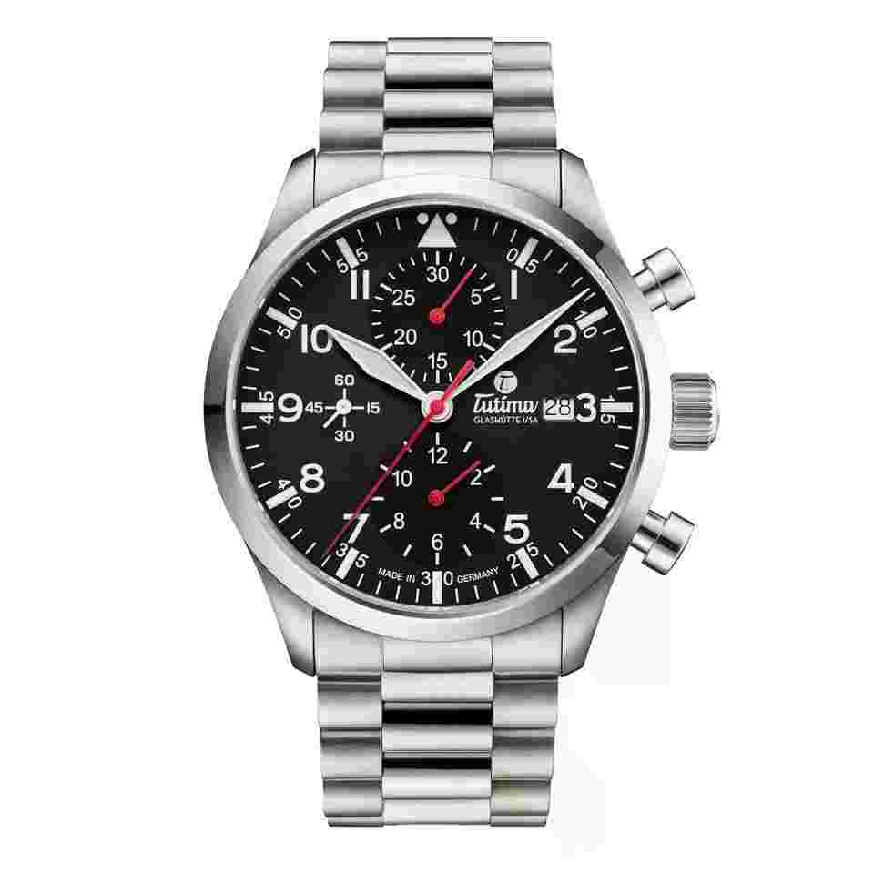 Tutima Flieger Legacy T5 Titan Chronograph Automatik