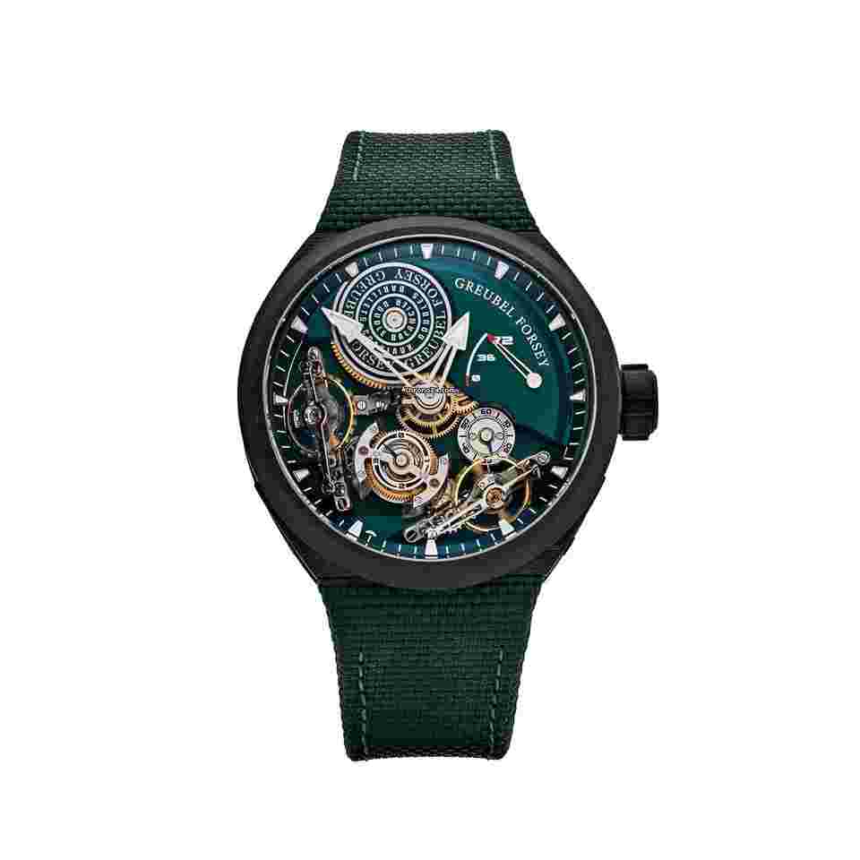 Greubel Forsey
Double Balancier Convexe Carbon Green Dial Limited Edition (2024)