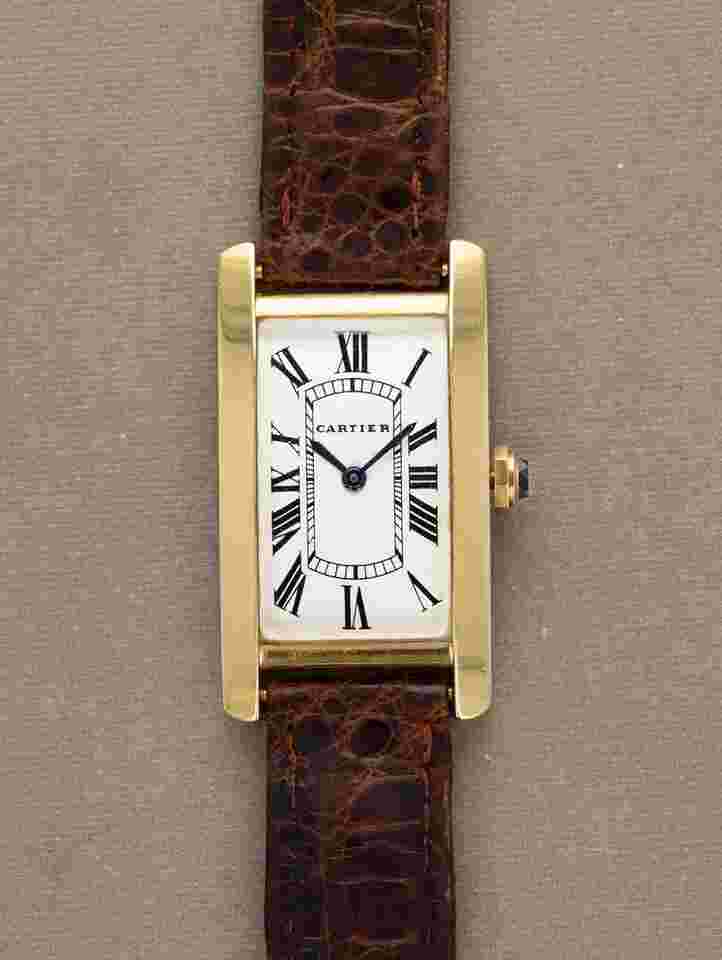 Cartier Tank
Cintrée '8 Lignes' - 'Paris' Dial