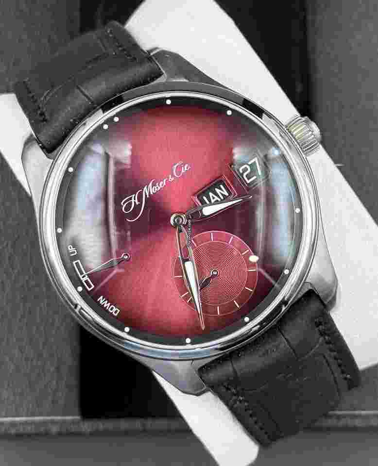 H.Moser & Cie.
3808-1200 Perpetual Calendar Edition Steel 42 Mens Watch
