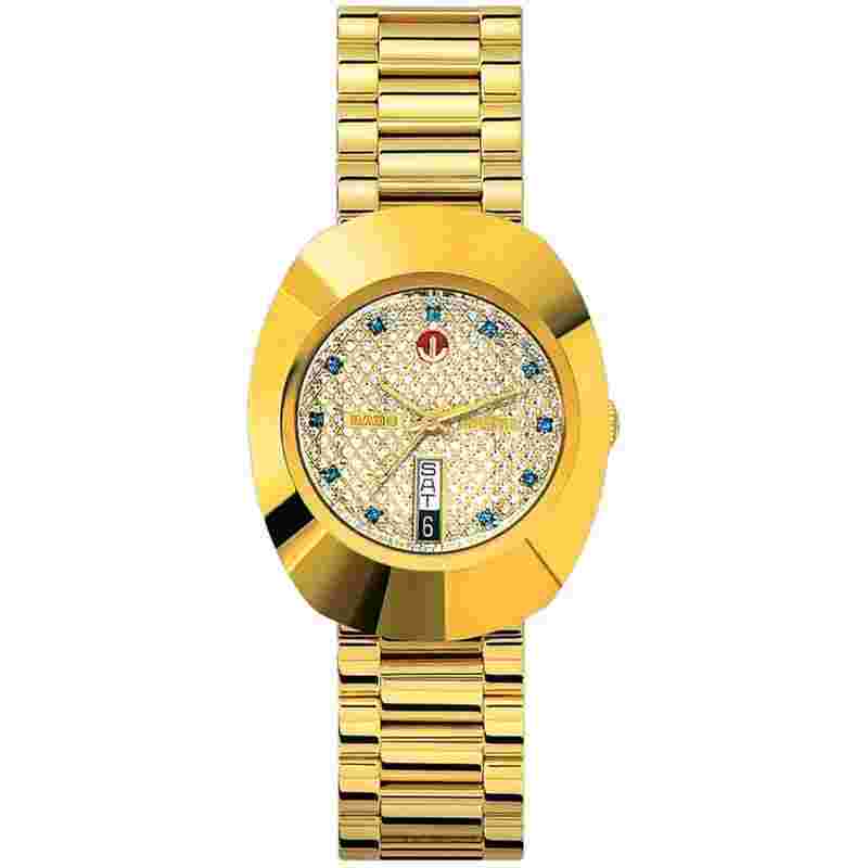 Rado Original
DiaStar Original Auto 35mm Stone Dial Yellow Gold Men's Watch R12413314