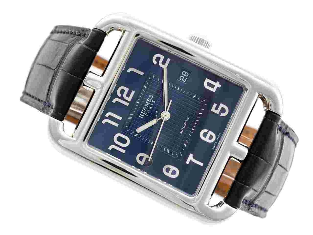Hermès Cape Cod
Date Steel 36/49mm Blue Dial Automatic Ref. CD6.710