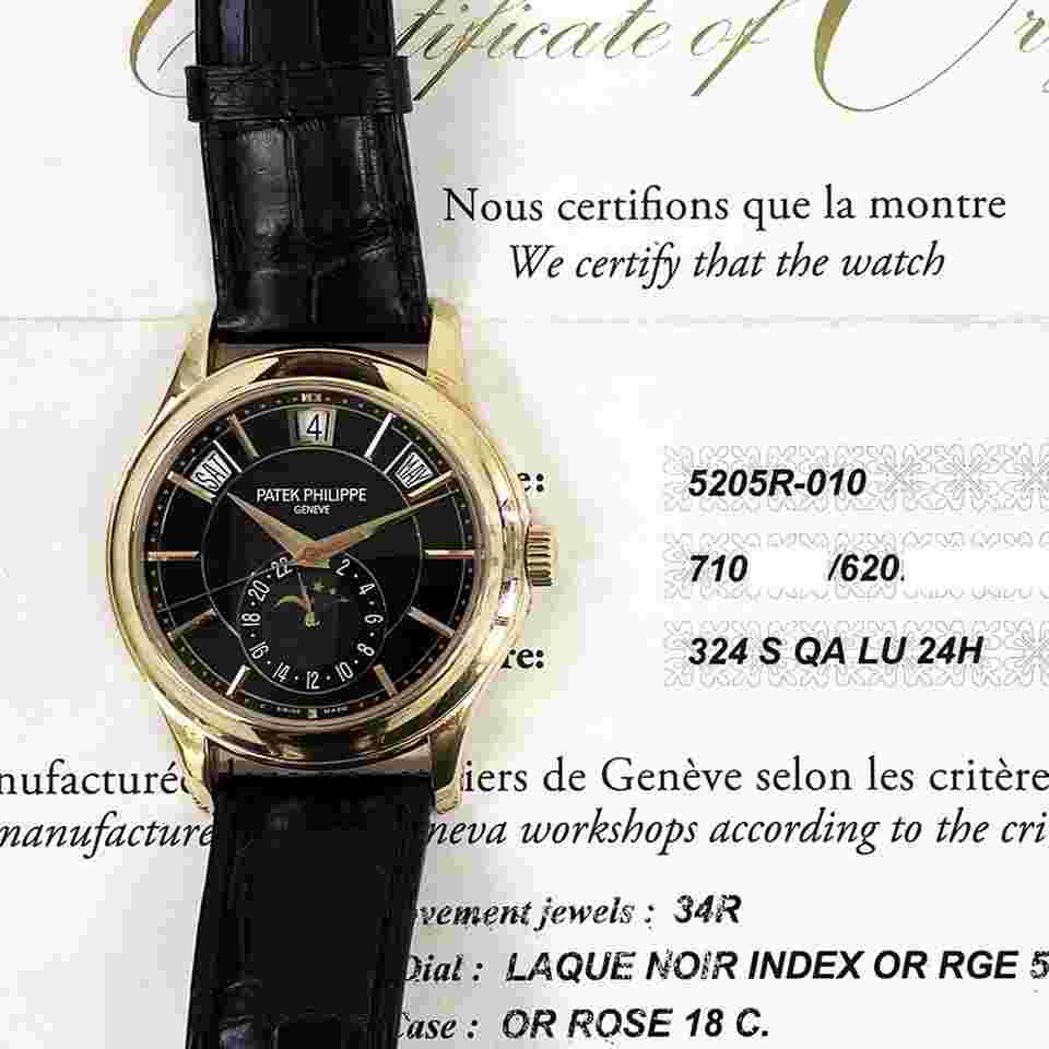 Patek Philippe Annual Calendar
Complications 5205R-010