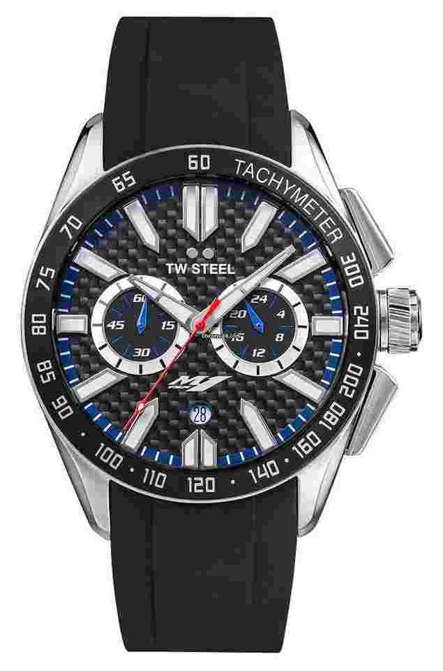 TW Steel
Yamaha Factory Racing Chrono Steel Rubber Date Quartz Mens Watch GS1