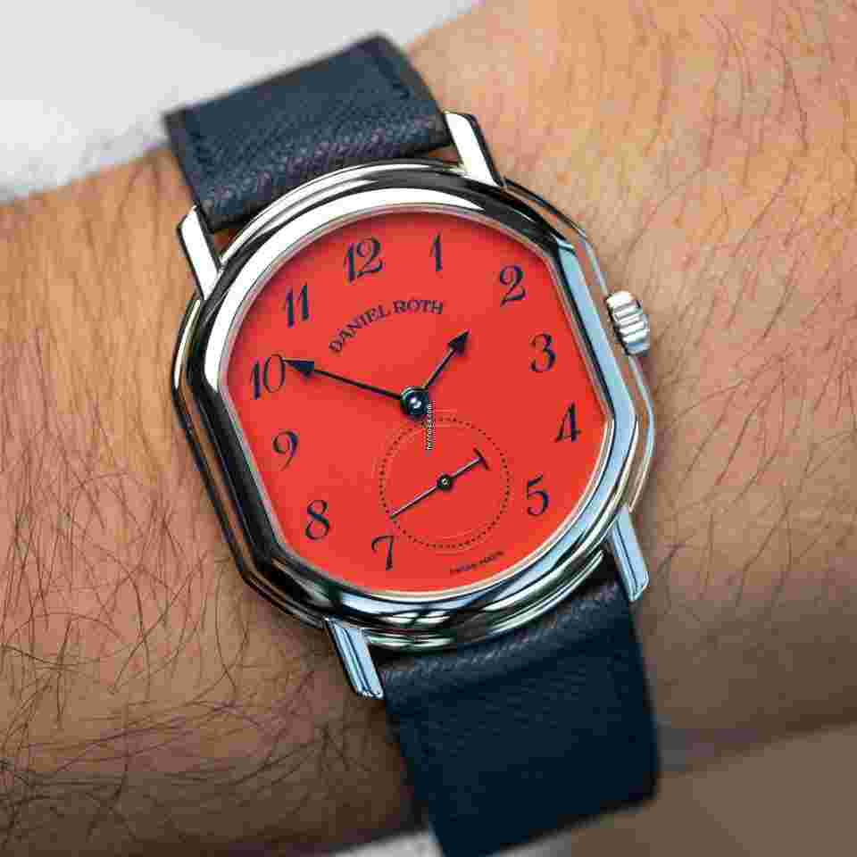 Daniel Roth
Le Sentier Coral Enamel from 1990s
