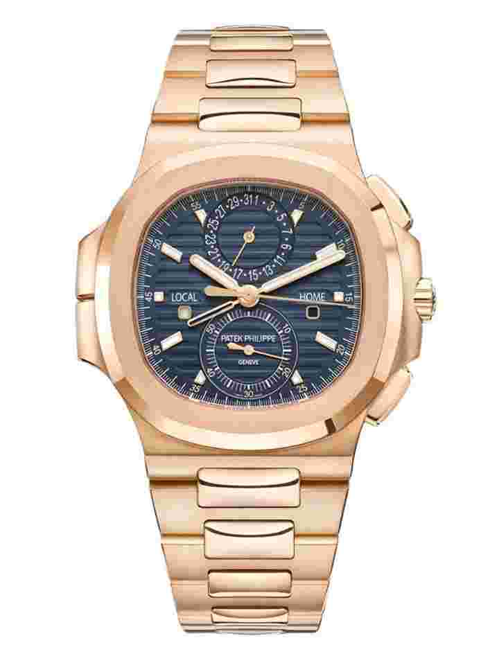 Patek Philippe Nautilus
Unworn Nautilus Travel Time Chronograph Blue Dial 5990/1R-001