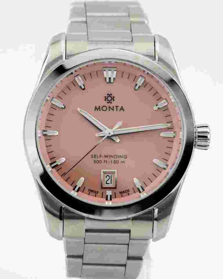 Monta Noble Limited Edition 1/3 Salmon Dial Ref# 705MOO5PPU