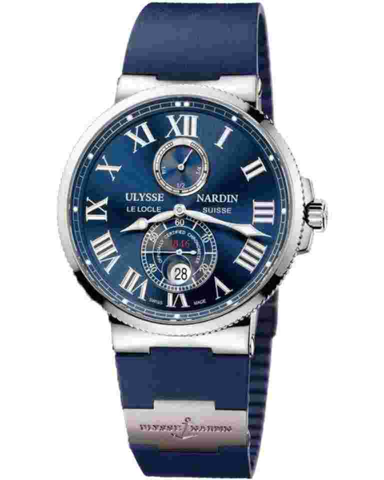 Ulysse Nardin Marine Chronometer 43mm
Maxi Marine Chronometer Stainless Steel Men's Watch