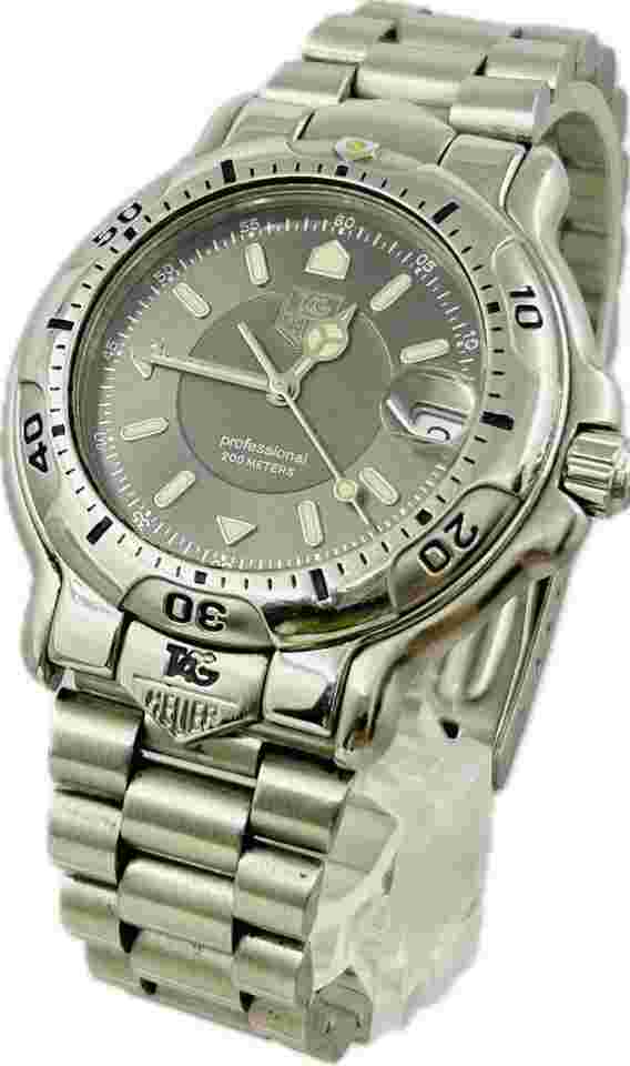 TAG Heuer 6000 Gray Men's Watch - WH1112-K1
