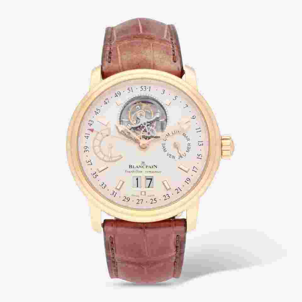 Blancpain Léman Tourbillon
Grande 18K Rose Gold Automatic Men's Watch