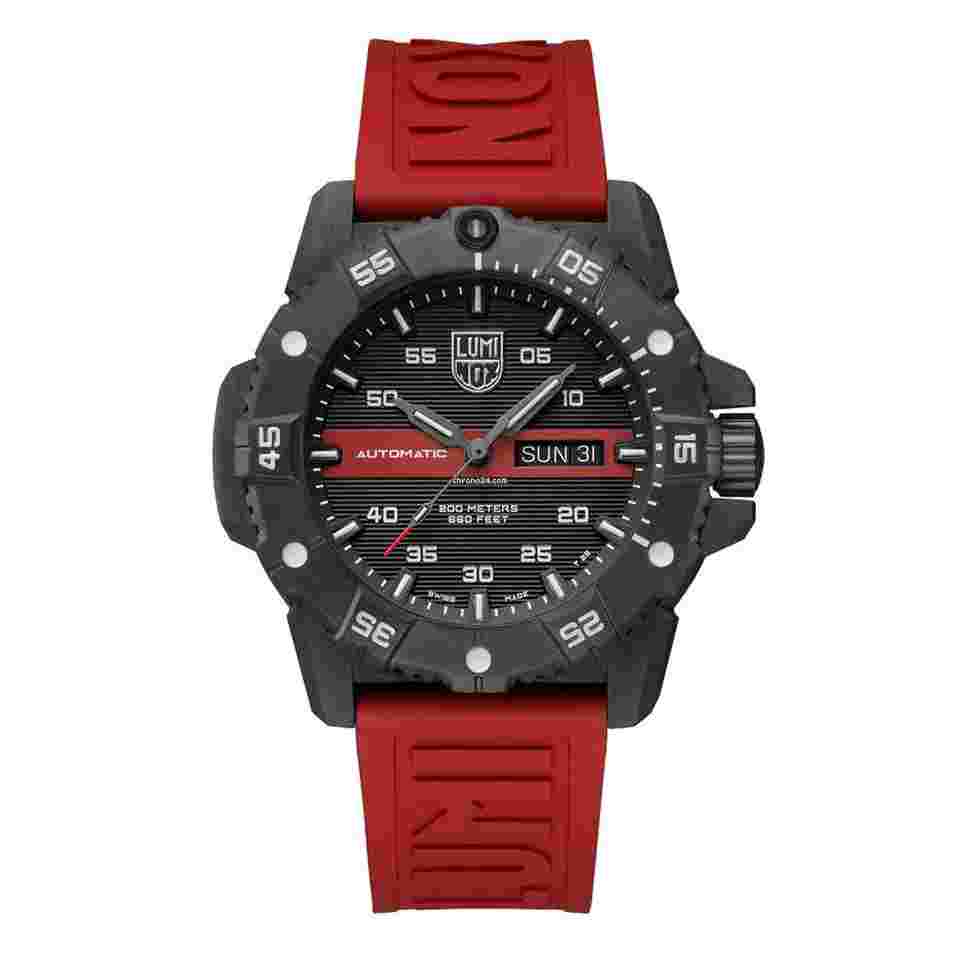 Luminox
XS.3876.RB Master Carbon SEAL x Red Line Rubber Automatic Men's Watch