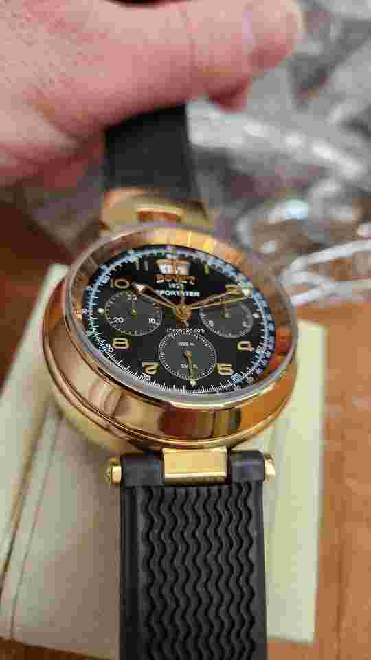 Bovet Sportster
Rose Gold Sportster Black Dial Chronograph NEW UNWORN