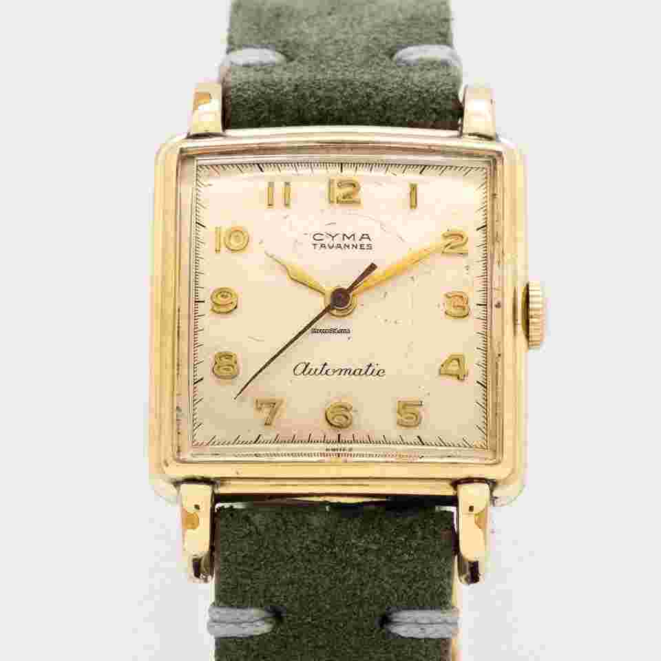 Cyma
1960's Era Vintage CYMA Tavannes Base Metal Automatic Watch ( 13919)