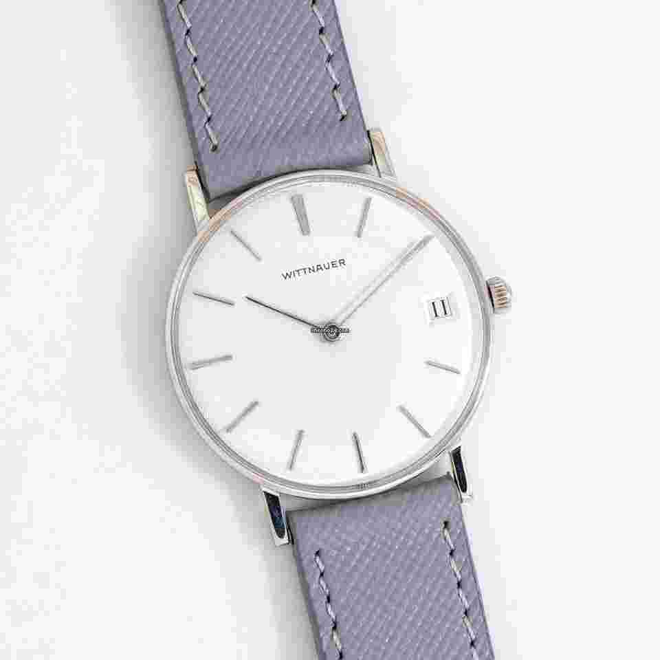 Wittnauer
1960's Vintage Wittnauer Ultra Thin Ref. 69-258C 14k White Gold Filled Watch ( 15200)