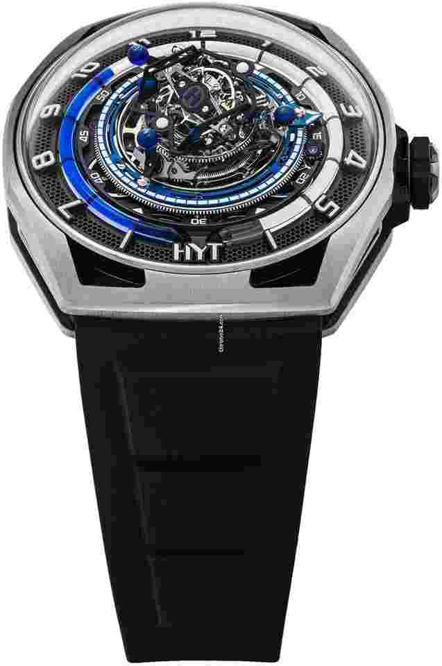 HYT
                           
                                 H03068-A Conical Tourbillon Titanium Blue Limited Edition