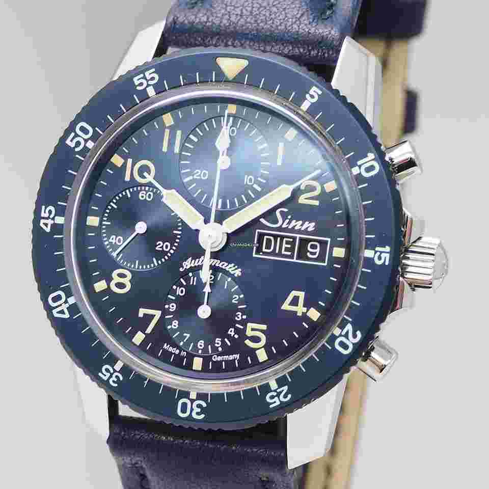 Sinn 103
"Eine von 500" limited Edition 103 Sa B E Box & Papiere Automatik Chronograph
