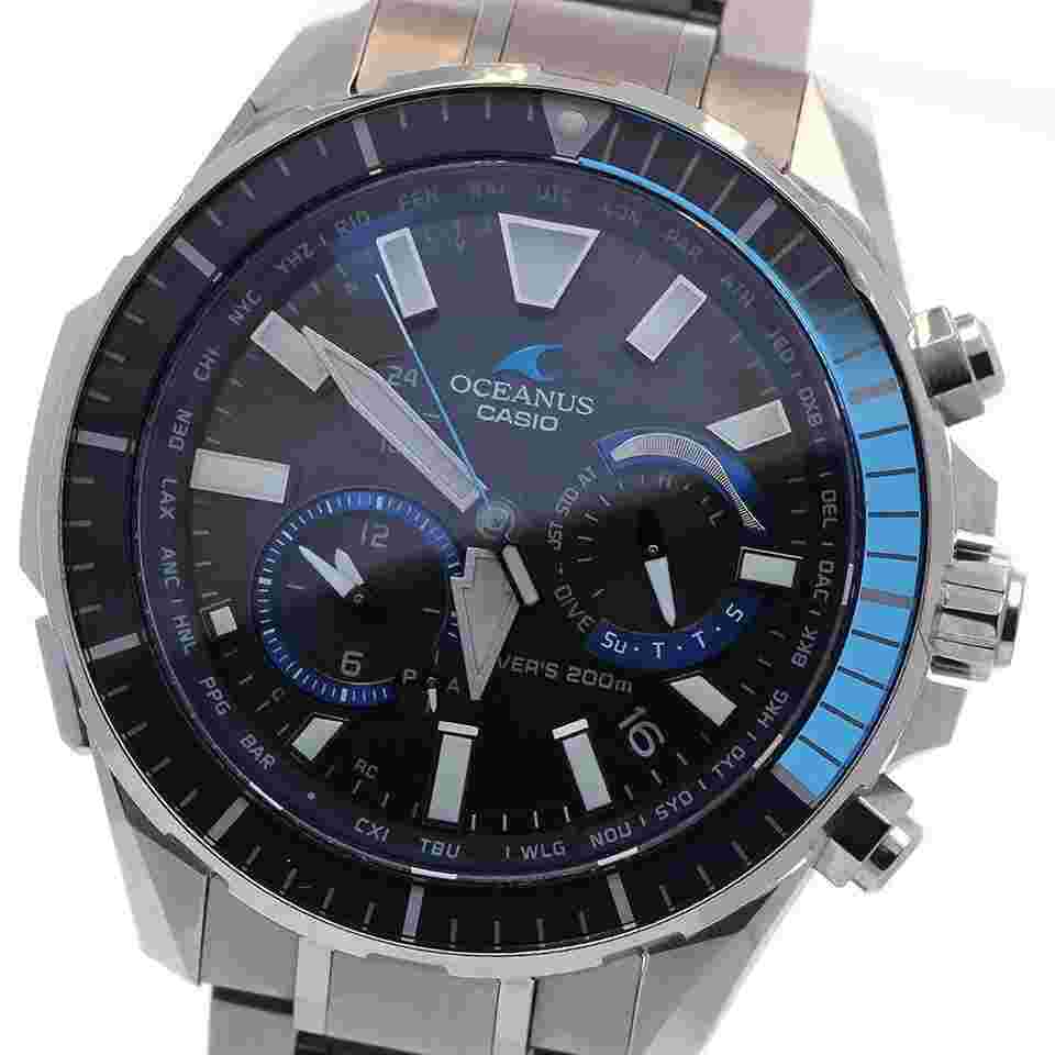 Casio Oceanus
OCW-P2000-1AJF Solar Titanium Fair